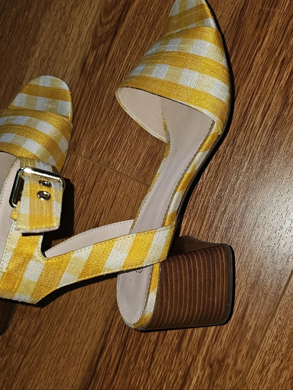 J.Crew 'Penny' Ankle-Strap Sandals in Gingham
